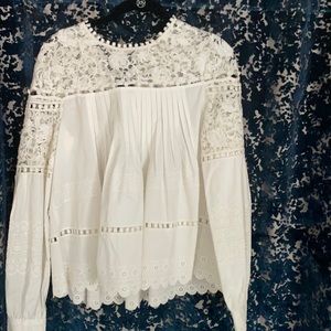 Women’s lace detailed blouse